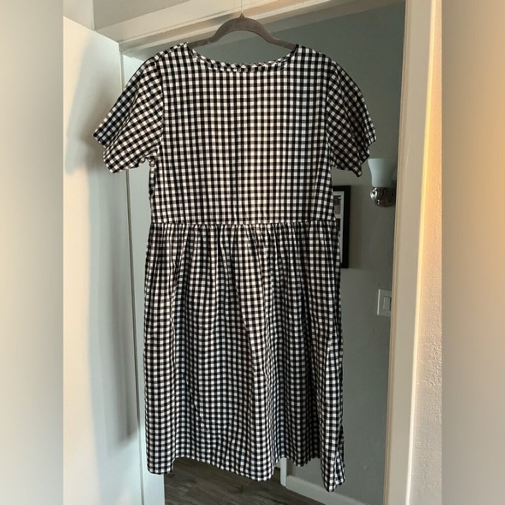 Tradlands Nico Dress in Black and White Gingham